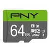 Image de PNY Elite - Carte mémoire flash - 64 Go - UHS-I U1 / Class10 - microSDXC UHS-I