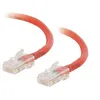 Image de C2G Cat5e Non-Booted Unshielded (UTP) Network Patch Cable - cordon de raccordement - 1.5 m - rouge