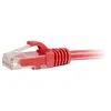 Image de C2G Cat5e Booted Unshielded (UTP) Network Patch Cable - cordon de raccordement - 3 m - rouge