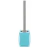 Image de SPIRELLA Porte balai WC Freddo - 39,5x10,3x8,7cm - Bleu clair