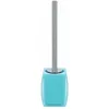 Image de Spirella Porte Balai Wc Freddo - 39,5x10,3x8,7cm - Bleu Clair