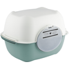Image de Rotho MyPet Bac à litière Bella vert gui/blanc