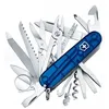 Image de Couteau Suisse Victorinox Swisschamp Bleu Translucide