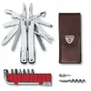 Image de VICTORINOX SWISSTOOL SPIRIT X PLUS + ETUI CUIR - 35 FONCTIONS