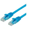 Image de VALUE - Cordon de raccordement - RJ-45 (M) pour RJ-45 (M) - 3 m - UTP - CAT 6a - moulé, sans crochet - bleu, RAL 5019