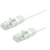 Image de VALUE - Cordon de raccordement - RJ-45 (M) pour RJ-45 (M) - 15 m - UTP - CAT 6a - moulé, sans crochet - blanc, RAL 9003
