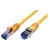 Image de VALUE - Cordon de raccordement - RJ-45 (M) pour RJ-45 (M) - 1 m - SFTP, PiMF - CAT 6a - sans halogène, moulé, sans crochet, bloqué - jaune