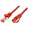 Image de Roline - Cordon de raccordement - RJ-45 (M) pour RJ-45 (M) - 3 m - SFTP PiMF - CAT 6 - sans halogène moulé bloqué - rouge