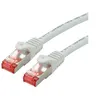 Image de Roline - Cordon de raccordement - RJ-45 (M) pour RJ-45 (M) - 30 cm - SFTP, PiMF - CAT 6 - sans halogène, moulé, bloqué - blanc