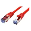 Image de VALUE - Cordon de raccordement - RJ-45 (M) pour RJ-45 (M) - 1.5 m - SFTP PiMF - CAT 6a - sans halogène moulé sans crochet bloqué - rouge