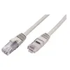 Image de VALUE - Cordon de raccordement - RJ-45 (M) pour RJ-45 (M) - 1.5 m - UTP - CAT 6a - moulé - gris, RAL 7044
