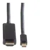 Image de Roline - Câble adaptateur - Mini DisplayPort mâle pour HDMI mâle - 3 m - blindé - noir