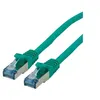 Image de Roline - Cordon de raccordement - RJ-45 (M) pour RJ-45 (M) - 20 m - SFTP, PiMF - CAT 6a - vert