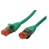 Image de Roline - Cordon de raccordement - RJ-45 (M) pour RJ-45 (M) - 3 m - UTP - CAT 6 - sans halogène moulé bloqué - vert