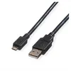 Image de ROLINE 11.02.8752 câble USB 1,8 m USB 2.0 USB A Micro-USB B Noir