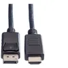 Image de Roline - Câble adaptateur - DisplayPort mâle pour HDMI mâle - 1.5 m - blindé - noir - support 1080p