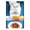Image de Lot Gourmet Perle 26 x 85 g pour chat - Duo de viandes, veau, canard