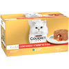 Image de Pack mixte poisson(2 variétés) Gourmet Gold Noyau fondant 4 x 85 g Nourriture humide pour chat