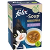 Image de 6x48g Felix Soup Time Original,sélection mixte - Pâtée pour chat