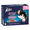 Image de 24x85g Felix "Tendres Effilés" Junior sélection mixte - Pâtée pour chat