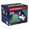 Image de 24x85g Felix Tendres Effilés en gelée sélection aux légumes - Pâtée pour chat