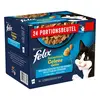 Image de 24x85g Felix Sensations gelée sélection au poisson - Pâtée pour chat