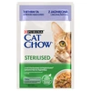 Image de PURINA Cat Chow 26 x 85 g pour chat - Sterilised agneau, haricots verts