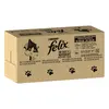 Image de Jumbopack Felix Tendres Effilés 120 x 85 g pour chat - thon, saumon, cabillaud, colin