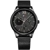Image de Tommy Hilfiger Montre Homme Tommy Hilfiger Damon 1791420 Noir
