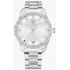 Image de Tommy Hilfiger Montre En Acier Inoxydable Sertie De Cristaux Th85 Crystals Watch/Silver