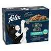 Image de Felix Délices tranchés 12 x 80 g pour chat - sélection de poissons en gelée