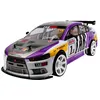 Image de Voiture télécommandée1:10 70 km / h 2.4G RC 4WD Double batterie haute puissance camion de course-PURPLUE