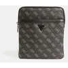 Image de Guess Guess - Sacoche plate crossbody Vezzola Smart monogrammes  - Noir