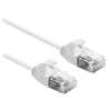 Image de Roline - Cordon de raccordement - RJ-45 (M) pour RJ-45 (M) - 30 cm - UTP - CAT 6a - sans halogène, moulé - blanc