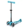 Image de Micro Trottinette Micro Mobility Trois Roues Glow Led Plus Glacier Aqua Mmd214