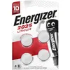 Image de Energizer Coin Batterie CR 2025 Lithium CR2025 163 mAh 3 V 4 St.