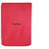 Image de PocketBook - Étui à rabat pour lecteur eBook - cuir imitation PU, coton, plastique - rouge - pour PocketBook Verse, Verse PRO