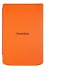 Image de PocketBook - Étui à rabat pour lecteur eBook - cuir imitation PU, coton, plastique - orange - pour PocketBook Verse, Verse PRO