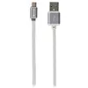 Image de SKROSS Steel Line - Câble USB - USB (M) pour Micro-USB de type B (M) - 5 V - 2.1 A - 1 m - argent