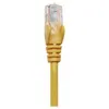 Image de Intellinet Network Patch Cable, Cat5e, 10m, Yellow, CCA, U/UTP, PVC, RJ45, Gold Plated Contacts, Snagless, Booted, Lifetime Warranty, Polybag - Cordon de raccordement - RJ-45 (M) pour RJ-45 (M) - 10 m - UTP - CAT 5e - moulé, sans crochet - jaune