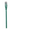 Image de Intellinet Network Patch Cable, Cat6, 0.5m, Green, CCA, U/UTP, PVC, RJ45, Gold Plated Contacts, Snagless, Booted, Lifetime Warranty, Polybag - Cordon de raccordement - RJ-45 (M) pour RJ-45 (M) - 50 cm - UTP - CAT 6 - moulé, sans crochet - vert