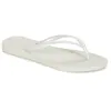Image de Tongs Havaianas Slim Metallic F Blanc - 39 - 40