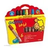 Image de Crayons GIOTTO bébé - Étui de 6 Maxi crayons de couleur