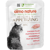 Image de 6x50g HFC Highly Appetizing Filet de poulet Almo Nature nourriture humide pour chat