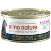 Image de Almo Nature HFC Mousse 6 x 70 g pour chat - maquereau, poulet