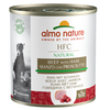 Image de 6x290g HFC Almo Nature, boeuf, jambon - Pâtée pour chien