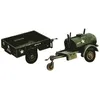 Image de Italeri 229 250 Gal Tank Trailer And M101 Cargo Trailer 1:35 Plastic Kit Maquette-Italeri