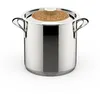 Image de Marmite inox 20cm + couvercle Lagostina 011204020520