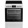 Image de Whirlpool Whirlpool - Cuisinière vitrocéramique 72l 4 feux blanc W6V8LCSW