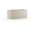Image de Bac A Fleur Ethica Rectangulaire 80 Cm Craie